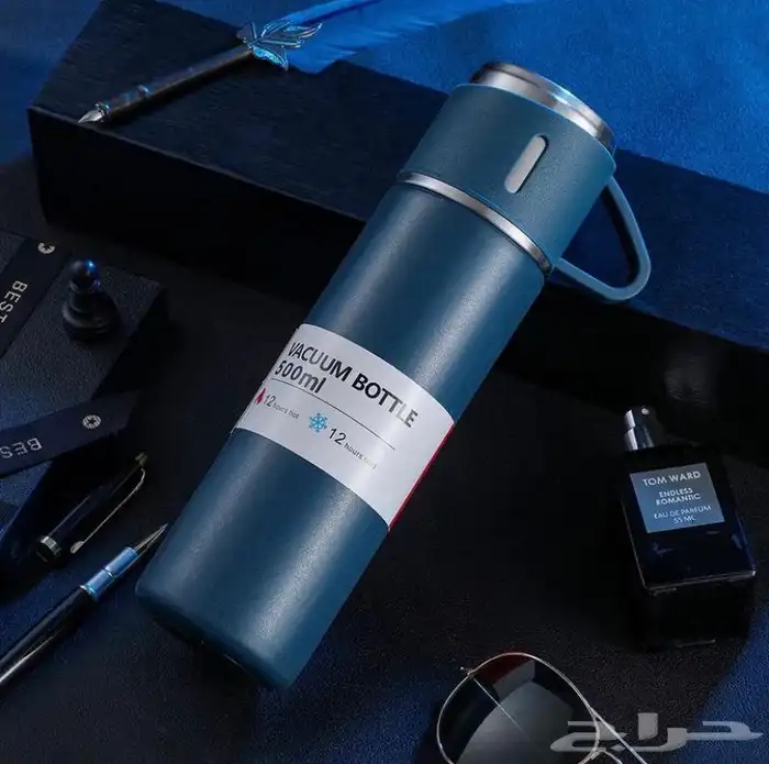 مطارة مع 3 أكواب مزدوجة 2