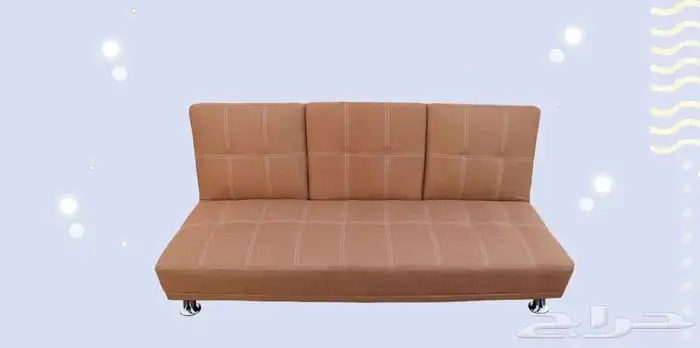 كنب تصبح سرير جديد بالكرتون 5