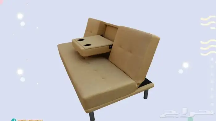 كنب تصبح سرير جديد بالكرتون 6