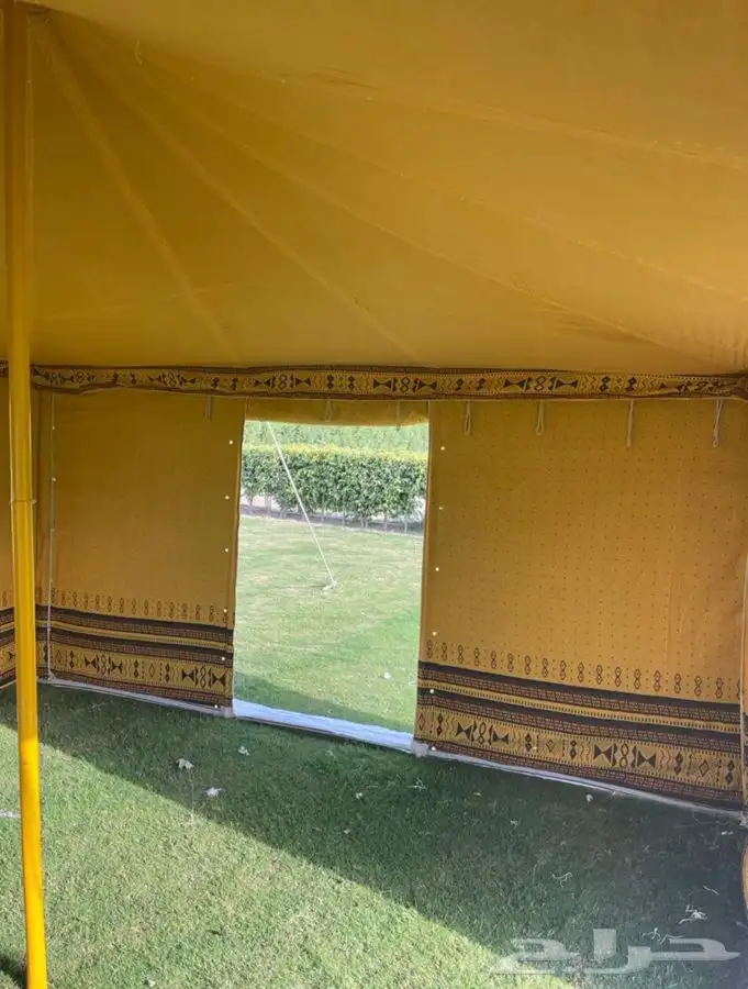 للبيع بيوت شعر وخيام وكراسي ودوارت مياه فيبر وصنادق 96