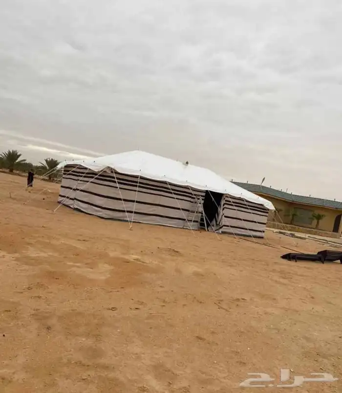 للبيع بيوت شعر وخيام وكراسي ودوارت مياه فيبر وصنادق 34