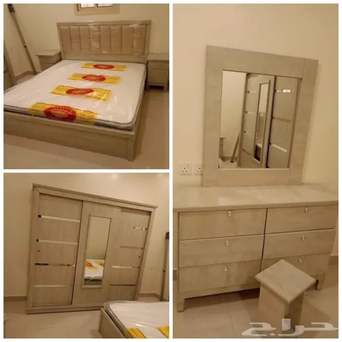 أثاث منزلي غرف نوم جديده وطني بسعر المصنع 1