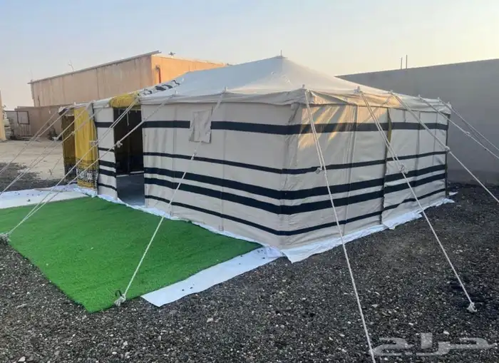 للبيع بيوت شعر وخيام وكراسي ودوارت مياه فيبر وصنادق 42