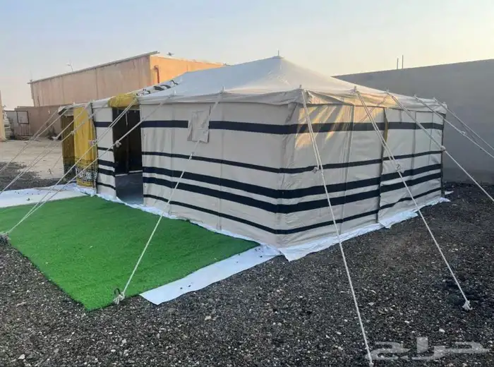 للبيع بيوت شعر وخيام وكراسي ودوارت مياه فيبر وصنادق 67