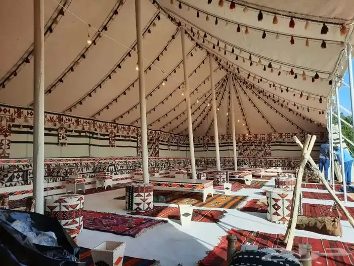 للبيع بيوت شعر وخيام وكراسي ودوارت مياه فيبر وصنادق 53