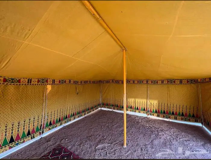 للبيع بيوت شعر وخيام وكراسي ودوارت مياه فيبر وصنادق 60