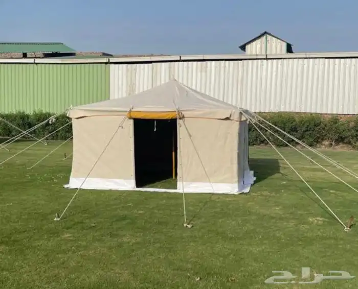 للبيع بيوت شعر وخيام وكراسي ودوارت مياه فيبر وصنادق 98