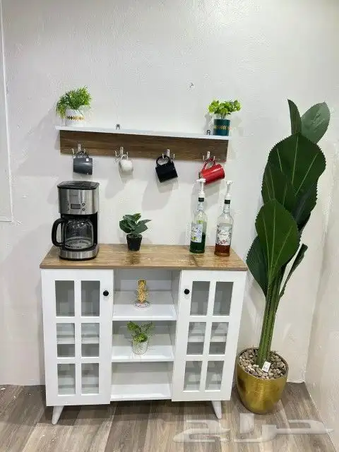 ركن كوفي مع رف 0