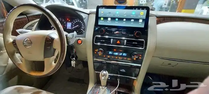 شاشة أندرويد نيسان باترول 2022 0