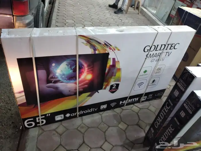 شاشات جولدتك سمارت 4k 0