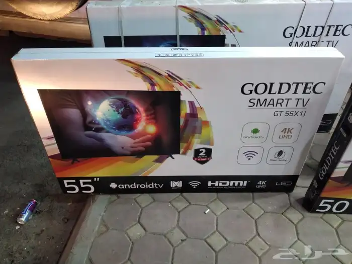 شاشات جولدتك سمارت 4k 9