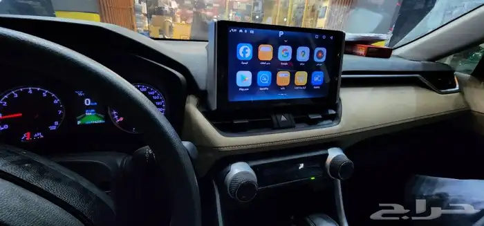 شاشة رافور 2020 بنظام الاندرويدوالابل كاربلاي 1