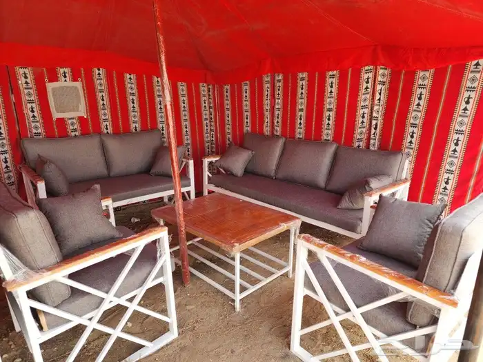 طقم كراسي مع جلسات 7