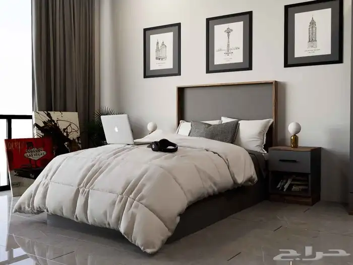 سرير نوم مفرد مقاس120 200 تصميم عصري 1
