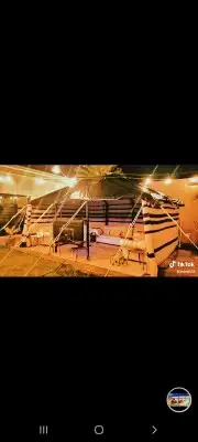 بيت شعر ابيض ألماني خيمه شفاف صندقه خشب تجهيز 14