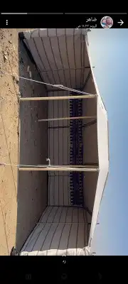 بيت شعر ابيض ألماني خيمه شفاف صندقه خشب تجهيز 4