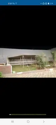 بيت شعر ابيض ألماني خيمه شفاف صندقه خشب تجهيز 46