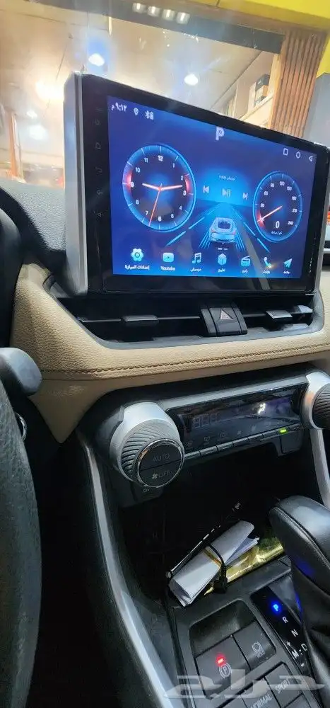 شاشة رافور 2020 بنظام الاندرويدوالابل كاربلاي 4