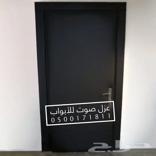 عزل الصوت عزل باب ابواب 30