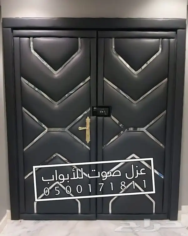 عزل الصوت عزل باب ابواب 28