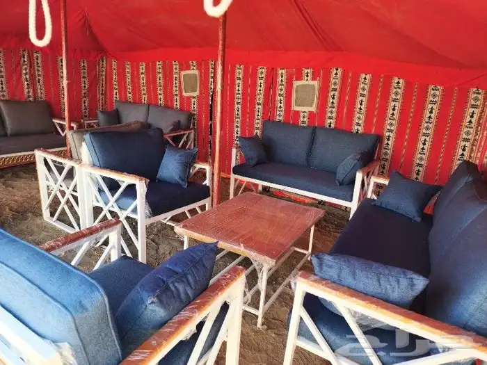 طقم كراسي مع جلسات 3