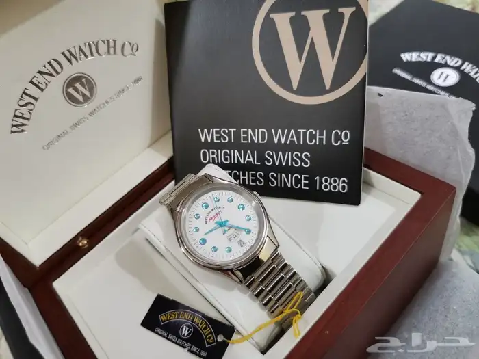 ساعة ويست اند مخزنة بمرفقاتها 7