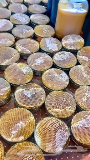 عسل سدر بالشمع يمني دوعني 2