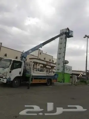 تأجير معدات كرينات وسطحات وونشات بوم تراك 14