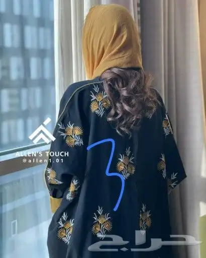 عبايات جمله مطرزه حسب الطلب و احدث التصاميم 1