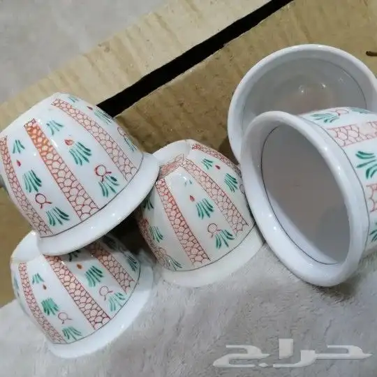 تراث طقم علب و فناجيل و أواني 7
