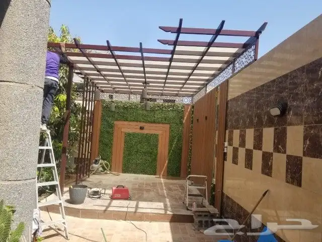 جلسات_خارجيه  برجولات_ شتويه  مظلات_سيارات 14