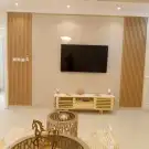 معلم ديكورات بديل الرخام بديل الخشب شاشات 61