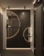 معلم ديكورات بديل الرخام بديل الخشب شاشات 35