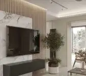 معلم ديكورات بديل الرخام بديل الخشب شاشات 29