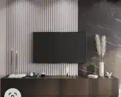 معلم ديكورات بديل الرخام بديل الخشب شاشات 34