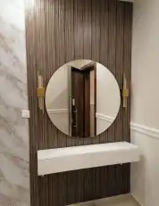 معلم ديكورات بديل الرخام بديل الخشب شاشات 58