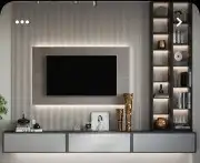 معلم ديكورات بديل الرخام بديل الخشب شاشات 36