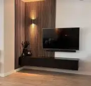 معلم ديكورات بديل الرخام بديل الخشب شاشات 22