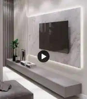 معلم ديكورات بديل الرخام بديل الخشب شاشات 15