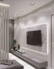 معلم ديكورات بديل الرخام بديل الخشب شاشات 12