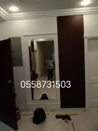 معلم ديكورات بديل الرخام بديل الخشب شاشات 69