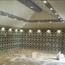 القصيم _بيوت شعر _تلبس قماش_مظلات خارجيه_مجالس عربيه _ 24