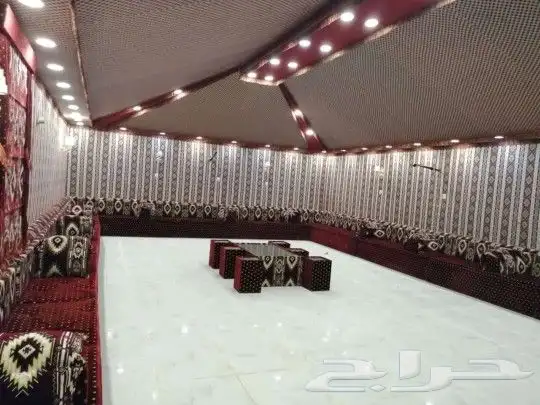 القصيم _بيوت شعر _تلبس قماش_مظلات خارجيه_مجالس عربيه _ 21