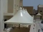 مظلات وسواتر وجميع أعمال الحداده 12