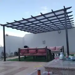 مظلات وسواتر وجميع أعمال الحداده 42