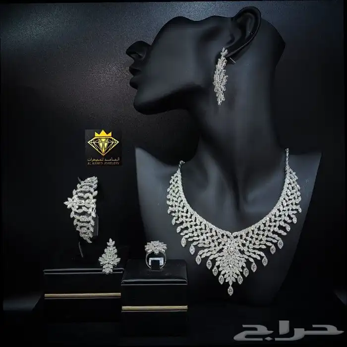 اطقم الماس شبكات الماس مجوهرات الحامد البحرين _ دبي جميرا 1 23