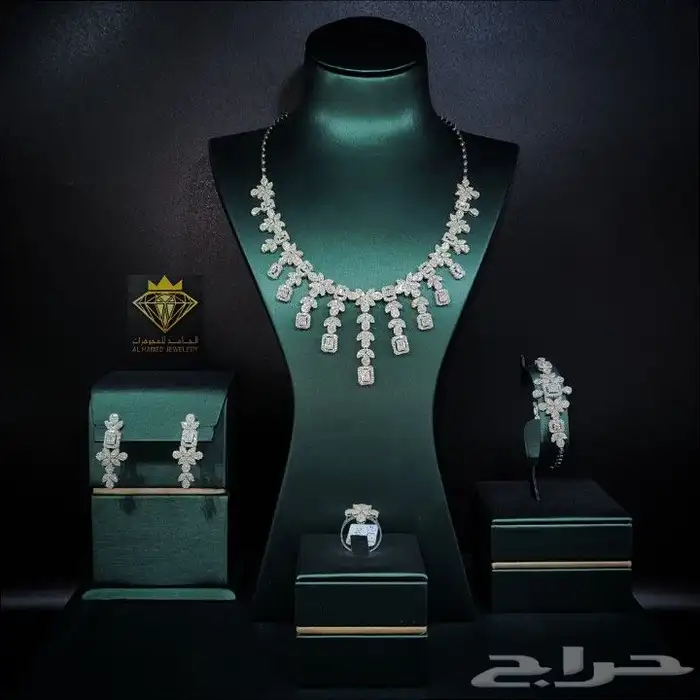 شبكات الماس اطقم الماس مجوهرات الحامد البحرين _ دبي جميرا 1 10