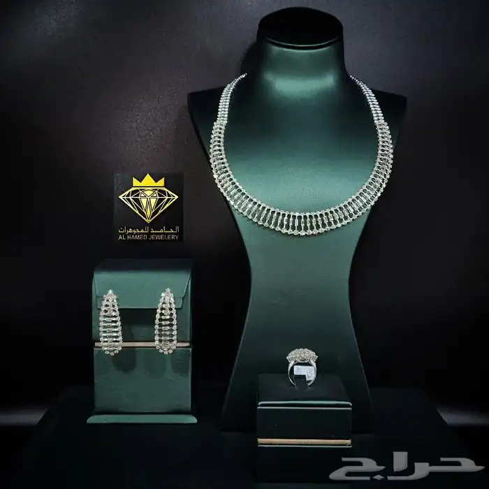 شبكات الماس اطقم الماس مجوهرات الحامد البحرين _ دبي جميرا 1 45