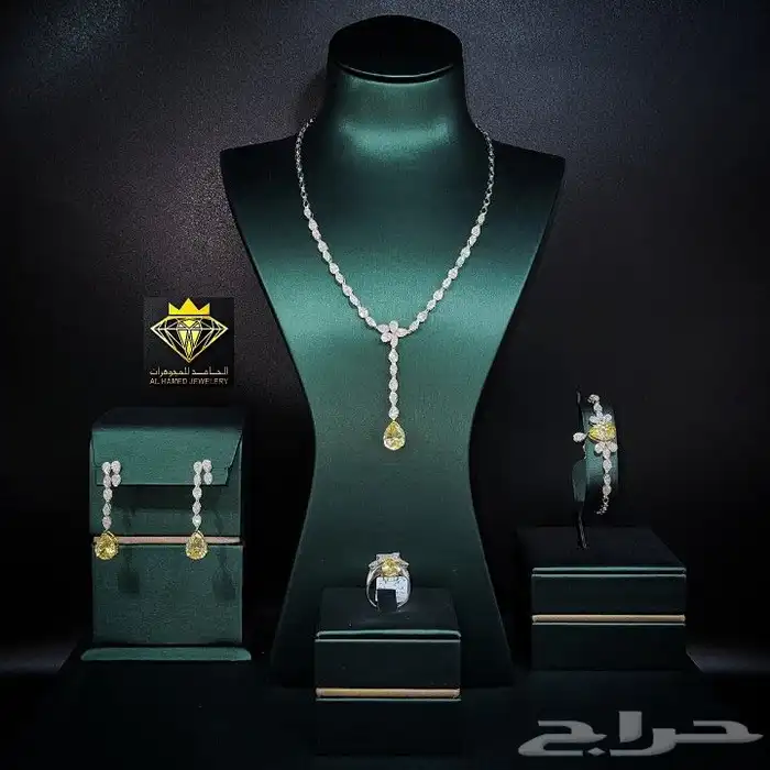 شبكات الماس اطقم الماس مجوهرات الحامد البحرين _ دبي جميرا 1 51