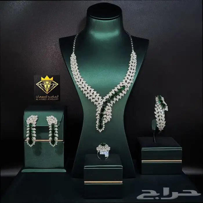 شبكات الماس اطقم الماس مجوهرات الحامد البحرين _ دبي جميرا 1 47